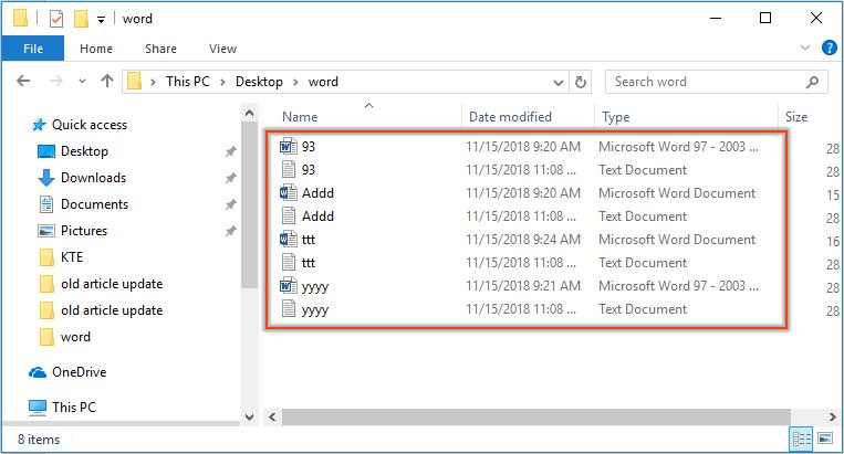 chuyển file word sang txt